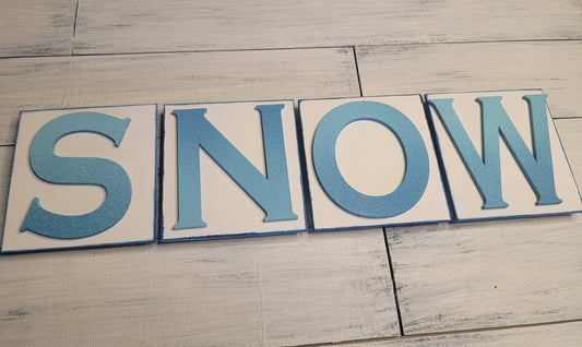 SNOW Magnetic Letter's